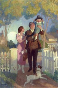 Kotiin saapuminen (öljy) tekijältä Newell Convers Wyeth
