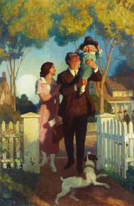 Kotiin saapuminen tekijältä Newell Convers Wyeth