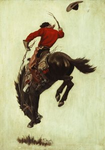 Bucking Bronco tekijältä Newell Convers Wyeth