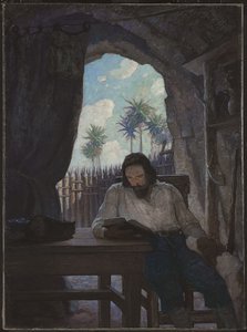 Aamulla otin Raamatun; ja aloitin Uudesta testamentista... tekijältä Newell Convers Wyeth