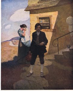 Jim Hawkins lähtee kotoa: Sanoin hyvästit äidilleni ja poukamaan tekijältä Newell Convers Wyeth