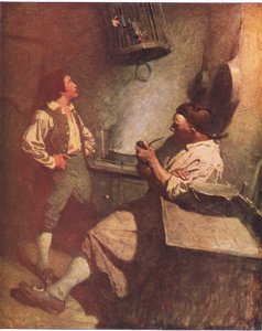 Long John Silver ja Hawkins: Minulle hän oli kiltti ja aina iloinen nähdessään minut kaleerilla... tekijältä Newell Convers Wyeth
