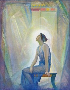 Surullinen Penelope, 1929 tekijältä Newell Convers Wyeth