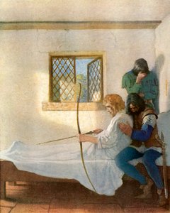 Robin Hoodin poismeno tekijältä Newell Convers Wyeth