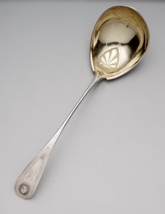 Keittokauha, n. 1860 (kolikko hopeaa ja kullattua) tekijältä Newell Harding and Co.
