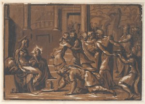 Maagien palvonta, 1540-50, 1540-50. tekijältä Niccolò Vicentino.