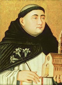 Pyhän Dominicin rintakuva, n. 1455 tekijältä Niccolo Antonio Colantonio