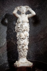 Luonnon allegoria. Niccolo Tribolon marmoriveistos (1500-1550) tekijältä Niccolo Tribolo