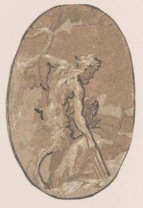 Marsyas vetää Syrinxiä joesta, n. 1540-50, n. 1540-50.