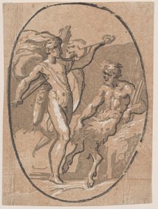 Apollon ja Marsyasin välinen kilpailu, n. 1540-1