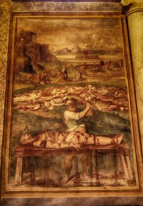 Pieni basilika Santo Stefano Rotondo, Santo Stefano al Monte Celio, Santo Stefano Rotondo al Celio tekijältä Niccolo called Pomarancio Circignani