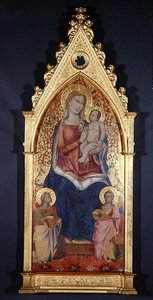 Neitsyt ja lapsi, n. 1392 (puu)