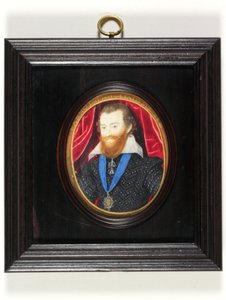 Ludovic Stuart, Lennoxin ja Richmondin toinen herttua (emali) tekijältä Nicholas (after) Hilliard