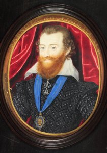 Ludovic Stuart, Lennoxin ja Richmondin toinen herttua (emali) tekijältä Nicholas (after) Hilliard