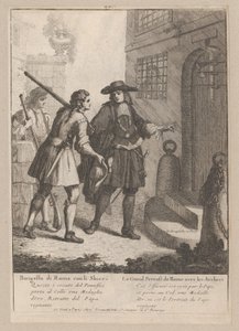 Rooman suuri provosti jousimiehensä kanssa, 1648-1700, 1648-1700. tekijältä Nicholas Boucquet