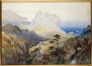 Rokko lähellä merta, Etelä-Alpit, Uusi-Seelanti