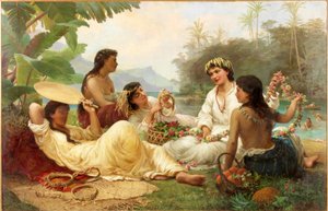 Aurinkoiset ilmat, Tahiti tekijältä Nicholas Chevalier