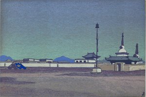 Batukhalka, Sisä-Mongolian pääkaupunki, 1936 tekijältä Nicholas Roerich