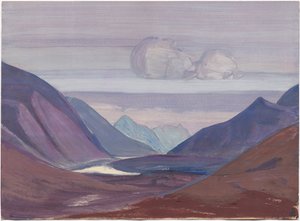 Chandra River, tutkimus, 1931 tekijältä Nicholas Roerich