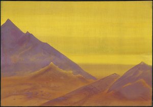 Aamunkoitto, noin 1930 tekijältä Nicholas Roerich