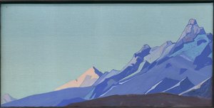 Himalaja, Ilta, 1933 tekijältä Nicholas Roerich