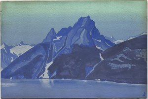 Nagasjärvi, Kashmir, 1936 tekijältä Nicholas Roerich