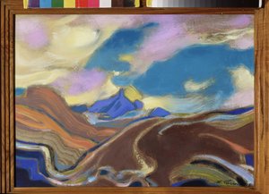 Magdi. Svjatoslav Nikolajevitš Roerichin (1904-1993) teos, tempera et huile sr tsarton tekijältä Nicholas Roerich