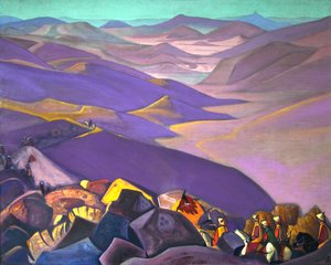 Mongolia, Tšingis-kaani, 1938. tekijältä Nicholas Roerich