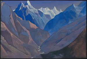 Mount "M", 1931 tekijältä Nicholas Roerich