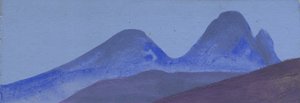 Vuoristotutkimus, n. 1936-47 tekijältä Nicholas Roerich
