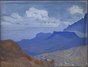 Nubran laakso, 1926 tekijältä Nicholas Roerich