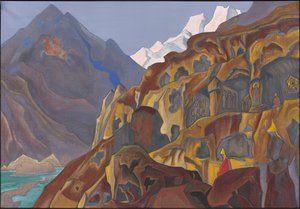 Pyhät luolat, 1932 tekijältä Nicholas Roerich