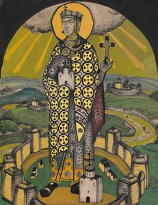 Pyhä Olga, Kiovan prinsessa tekijältä Nikolai Konstantinowitsch Roerich