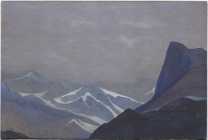 Suget Pass, 1936 tekijältä Nicholas Roerich