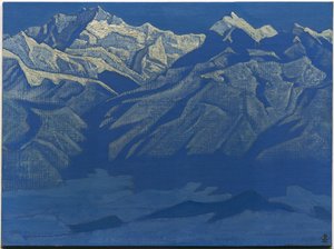 The Range, "Himalayan" -sarja, 1924 tekijältä Nicholas Roerich