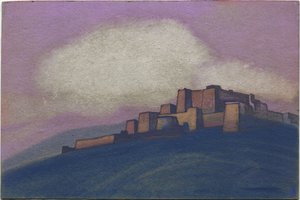 Tiibetin linnoitus, 1936 tekijältä Nicholas Roerich