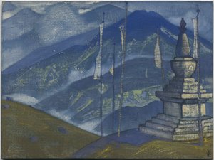 Waves of Mist, "Himalayan"-sarja, 1924 tekijältä Nicholas Roerich