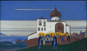 Zvenigorod, 1933 tekijältä Nicholas Roerich