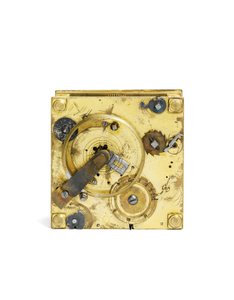 Elizabeth I kaiverrettu silmiinpistävä vaakasuuntainen pöytäkello, n. 1590-1600 tekijältä Nicholas Vallin