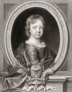 Prinssi James Francis Edward Stuart tekijältä Nicholas de (after) Largilliere