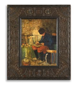 Omakuva (tempera paneelissa) tekijältä Nico Jungman