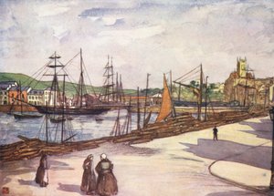 Fecampin satama (värilitro)