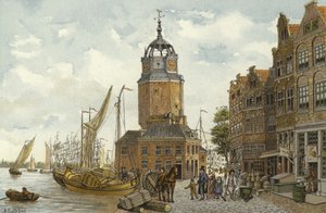 Haringpakkerstoren-torni, Amsterdam, 1800-luku