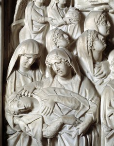 Crucifixion Detail -tuoli, jonka on toteuttanut Nicola Pisano tekijältä Nicola Pisano