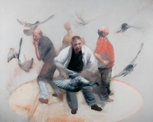 Lennonjohtajat, 2012 (öljy kankaalle)