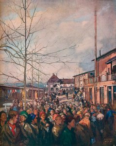 Ruhlebenin vankileiri, jouluillallinen, 1917