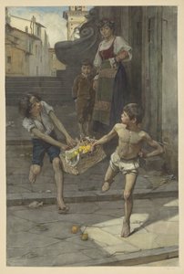 Katukuva italialaisessa kaupungissa
