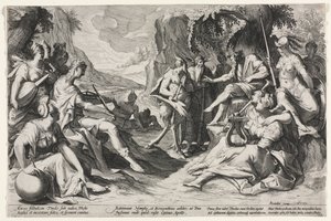 Midaksen tuomio tekijältä Nicolaes Clock