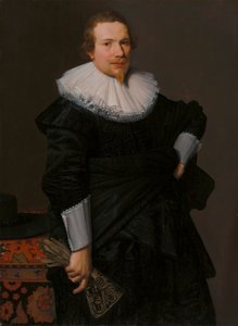 Muotokuva 24-vuotiaasta miehestä tekijältä Nicolaes Eliasz. Pickenoy