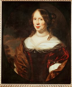 Sara Ingelbrechts (maalaus kankaalle) tekijältä Nicolaes Maes